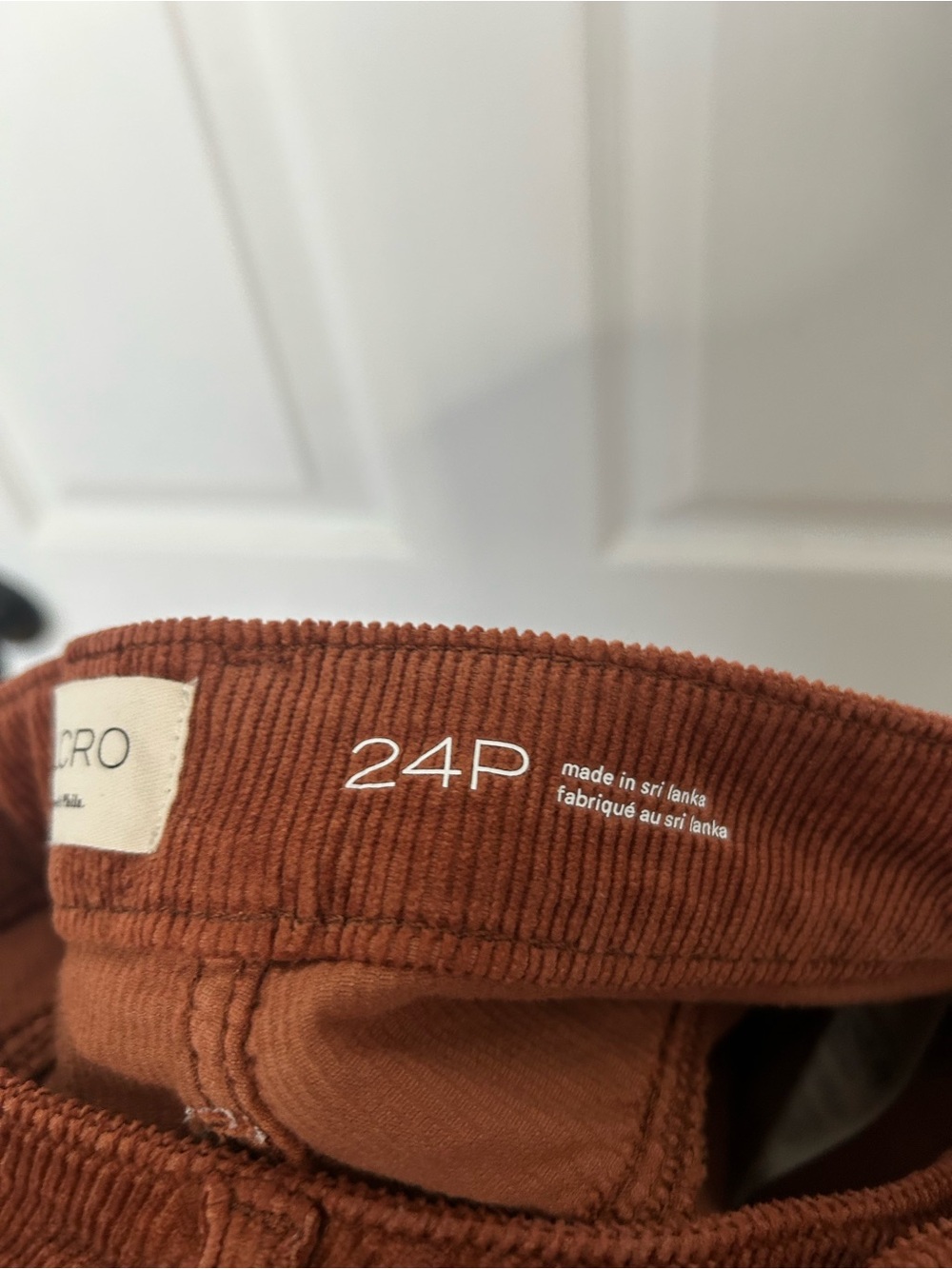 Pilcro Rylan High-Rise Flare Pants Corduroy Edition - Picture 9 of 15